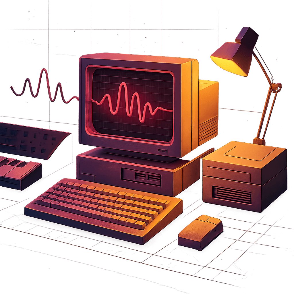 Retro Office Groove - A Funky 80s Computer Lab Track